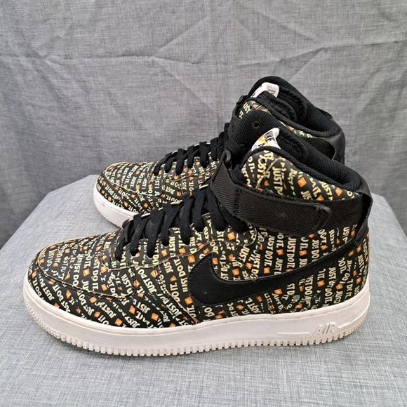 NIKE Air Force High '07 LV8 Just Do It Shoe Mens Size